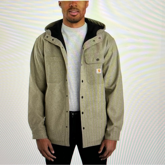 Carhartt Other - Carhartt Rain Defender Relaxed-Fit Heavyweight Hooded Shirt Jac for Men - Size M